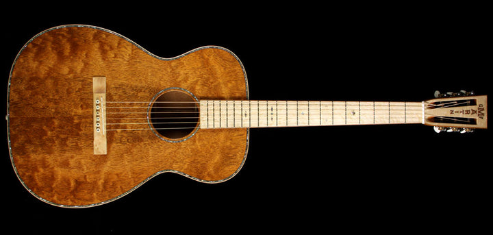 Used Martin Custom Shop 2016 NAMM Display 00-14 Quilt Mahogany Acoustic Guitar Natural
