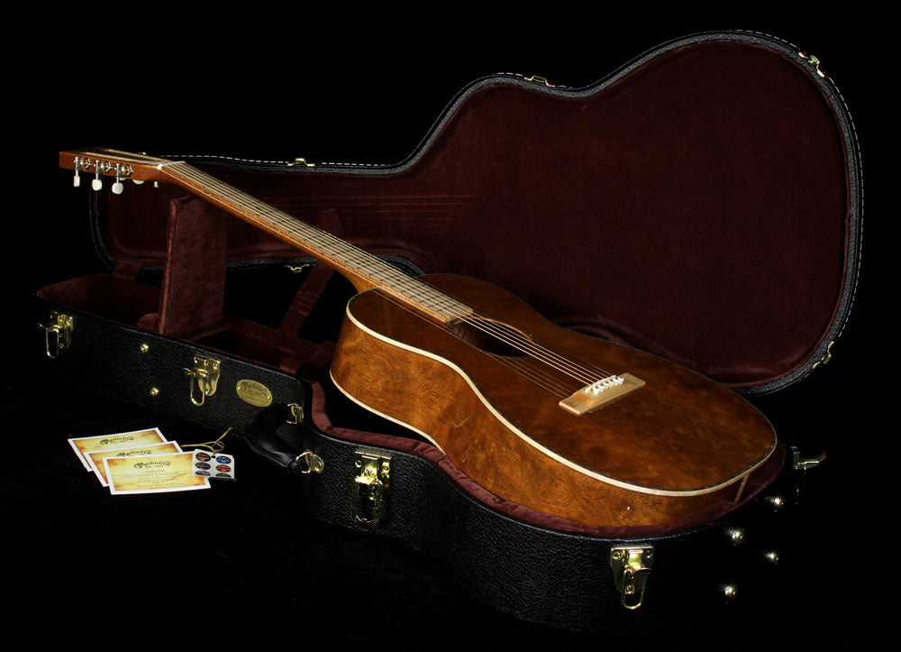 Used Martin Custom Shop 2016 NAMM Display 00-14 Quilt Mahogany Acoustic Guitar Natural — 5