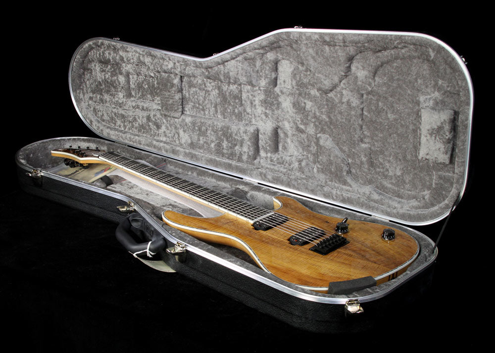 Mayones 2016 NAMM Display Regius 7 Seven-String Electric Guitar Koa — 5
