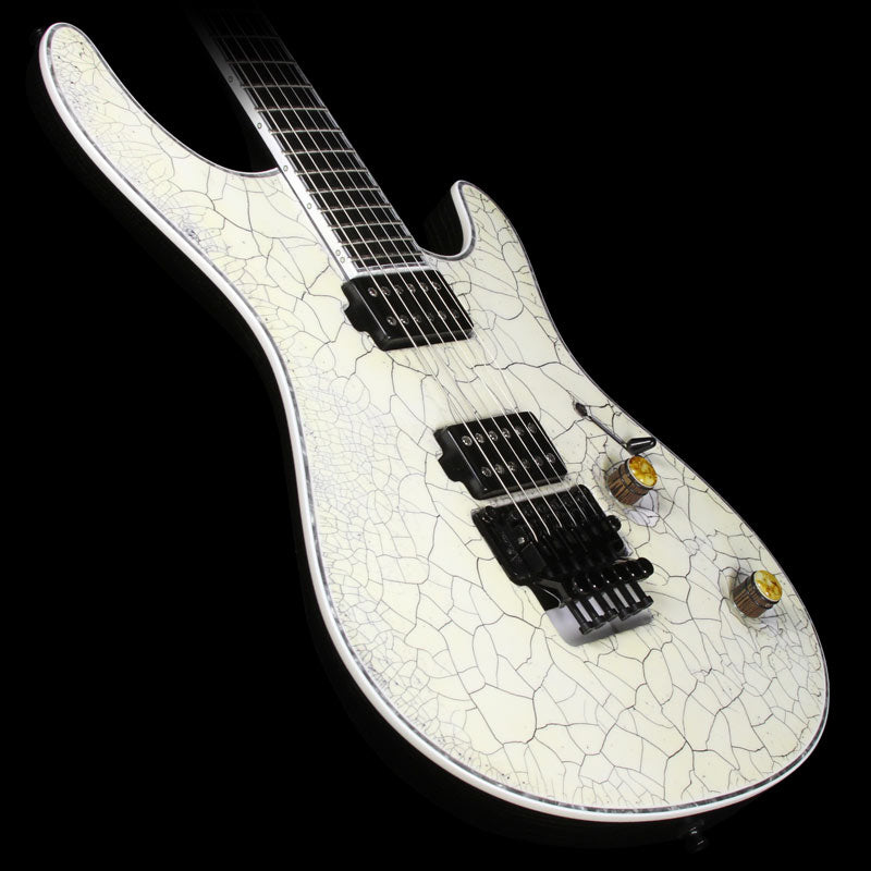 Mayones 2016 NAMM Display Regius 6 Pro Electric Guitar Angel Black