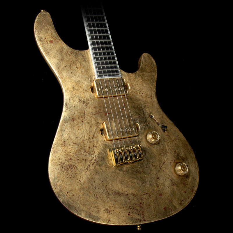 Mayones 2016 NAMM Display Regius 6 Pro Electric Guitar Aged Gold — 1