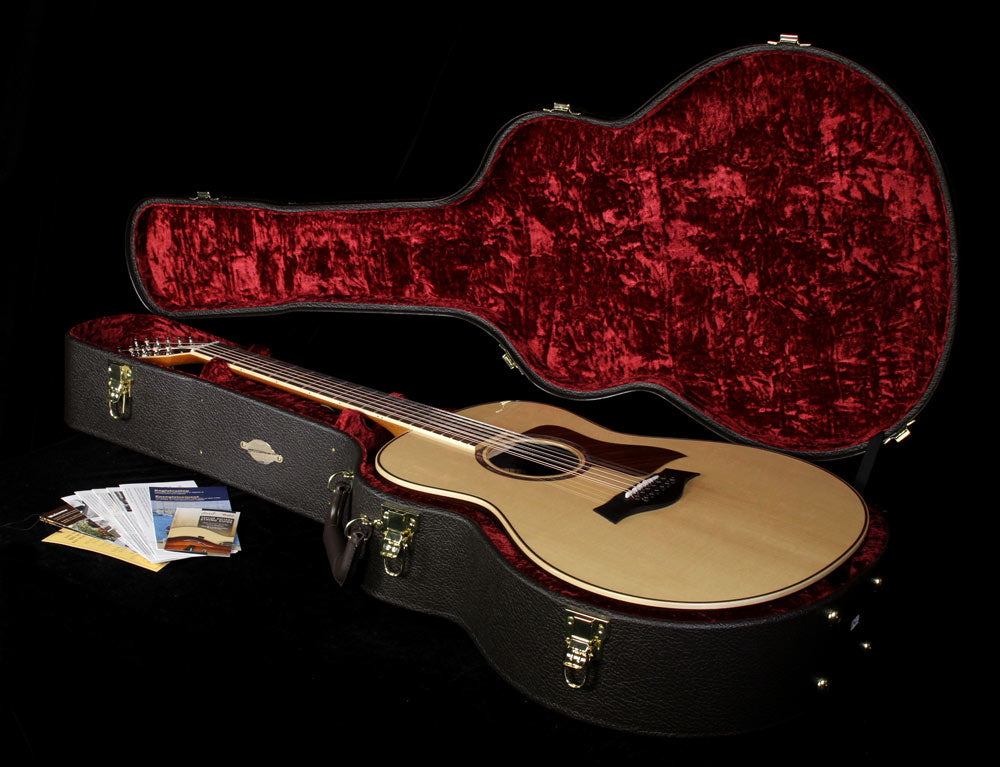 Taylor 858e 12-String Grand Orchestra Acoustic Guitar Natural — 5