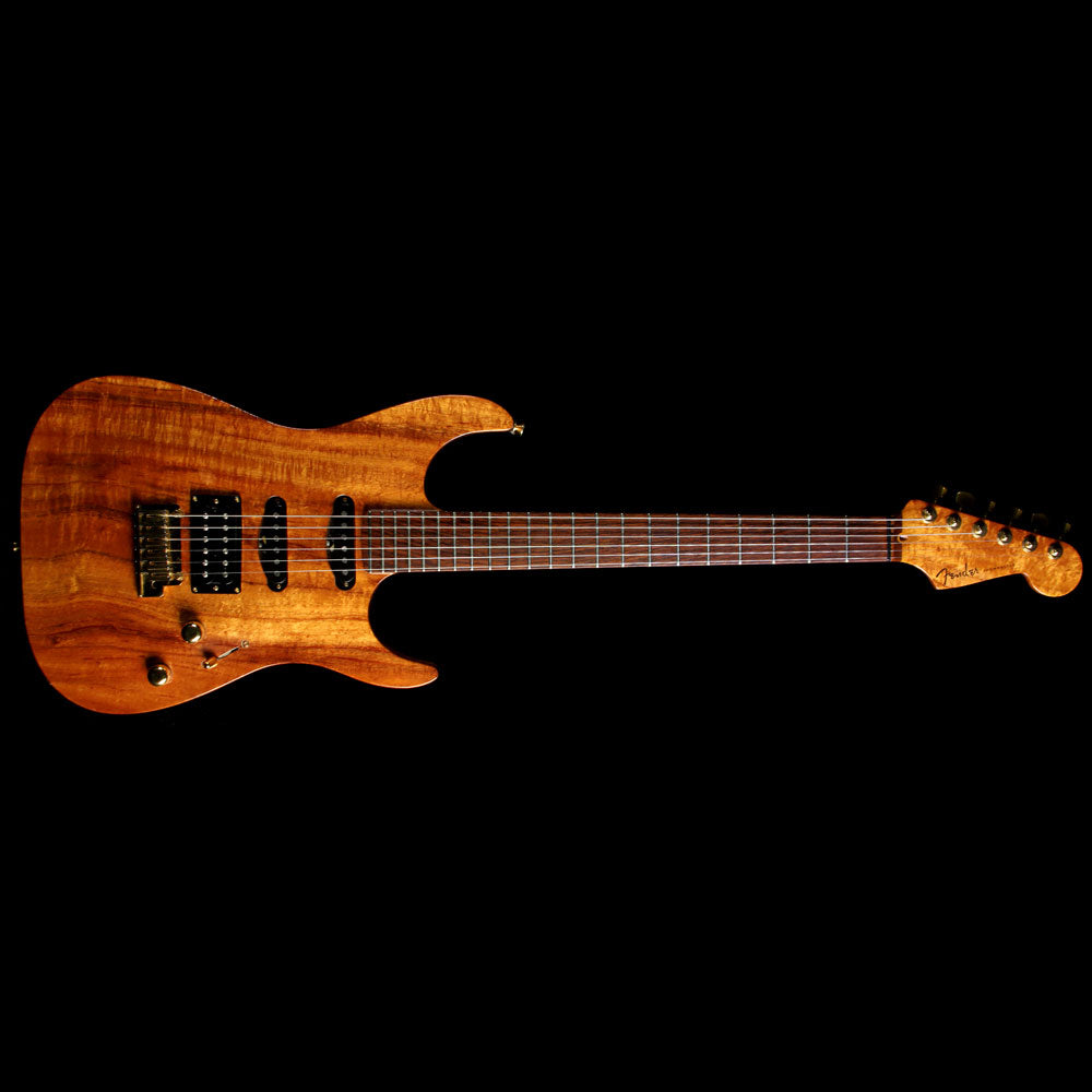 Used 1999 Fender Custom Shop Masterbuilt Jason Davis Koa Showmaster Calendar Electric Guitar — 2
