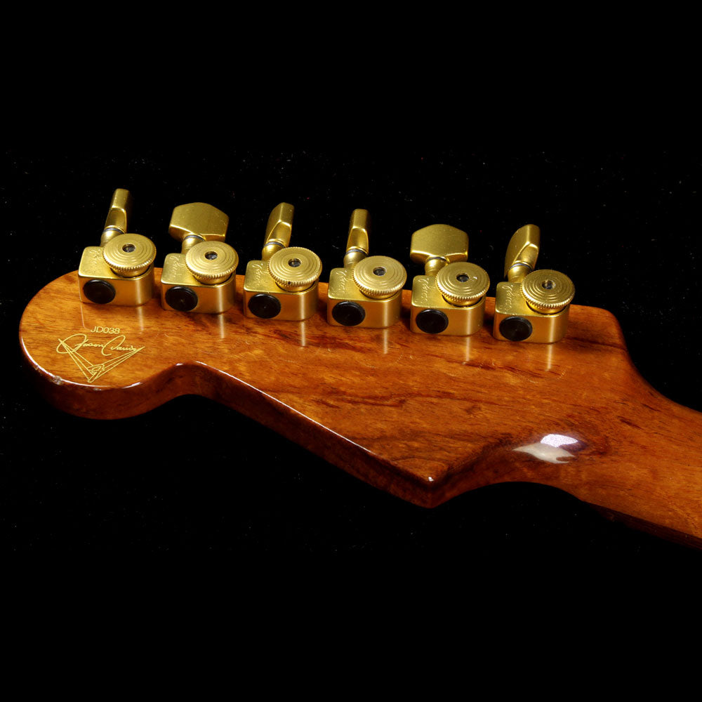 Used 1999 Fender Custom Shop Masterbuilt Jason Davis Koa Showmaster Calendar Electric Guitar — 5