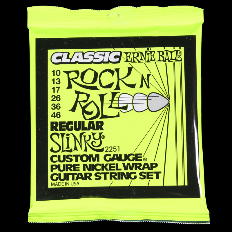 Electric Guitar Single String – Ernie Ball Custom Gauge 46 – 1146 – Nickel  Wound – Ball End – .046