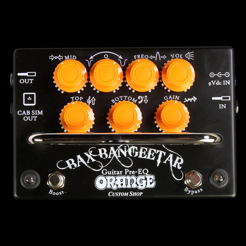 tars pedal Orange Bax Bangeetar Pre-EQ Effects Pedal