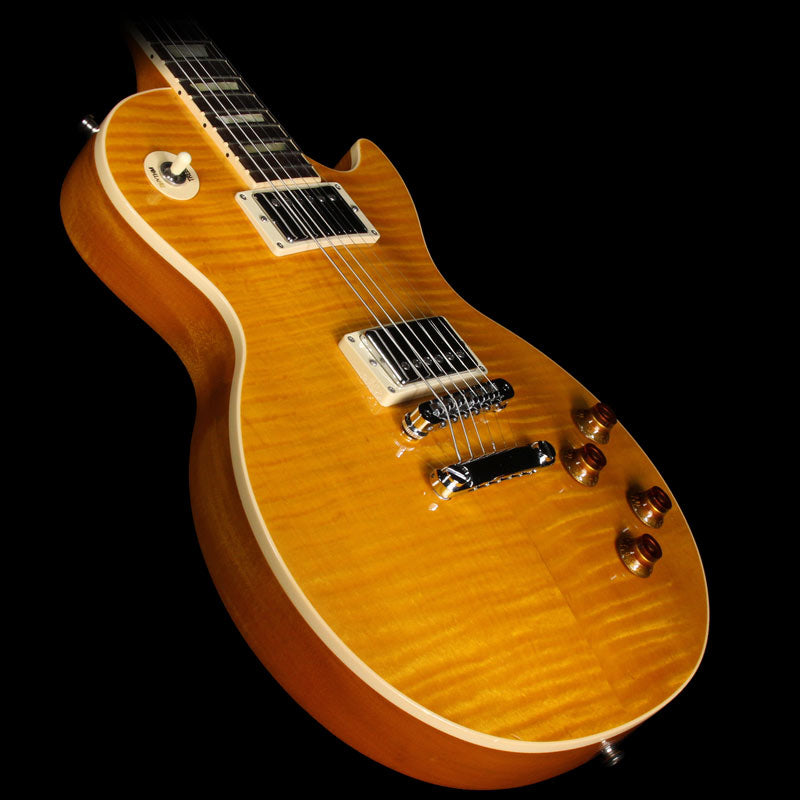 Used 2013 Gibson Les Paul Standard Electric Guitar Amber Burst — 1