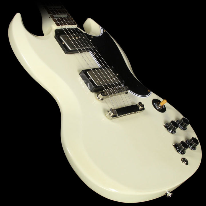 Used 2014 Gibson Custom Shop SG Standard Reissue Electric Guitar Arctic White