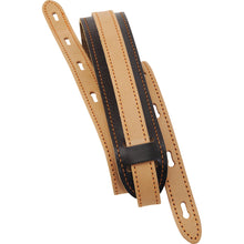 Levy's PM22RYD-NAT Natural Veg-Tan Leather Guitar Strap Natural