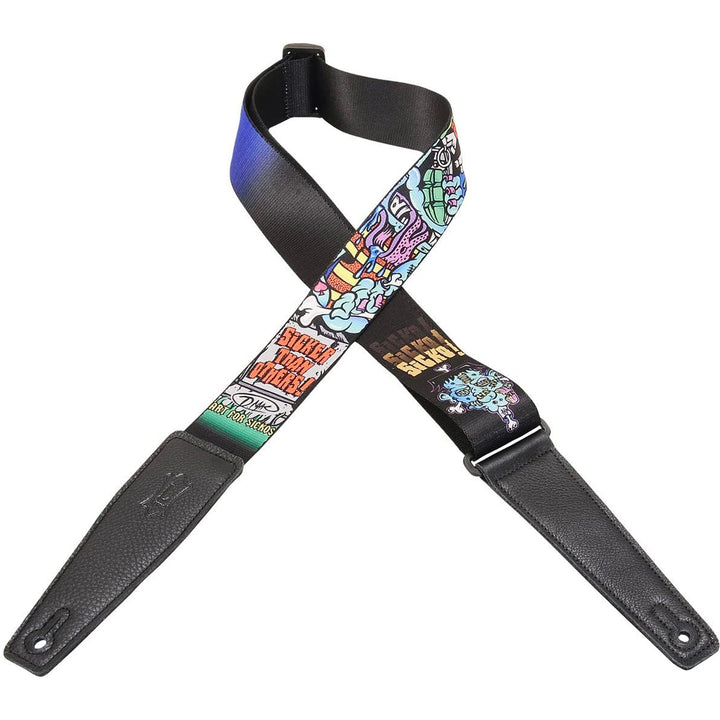 Levy's MDL8-017 Guitar Strap Sublimation Print