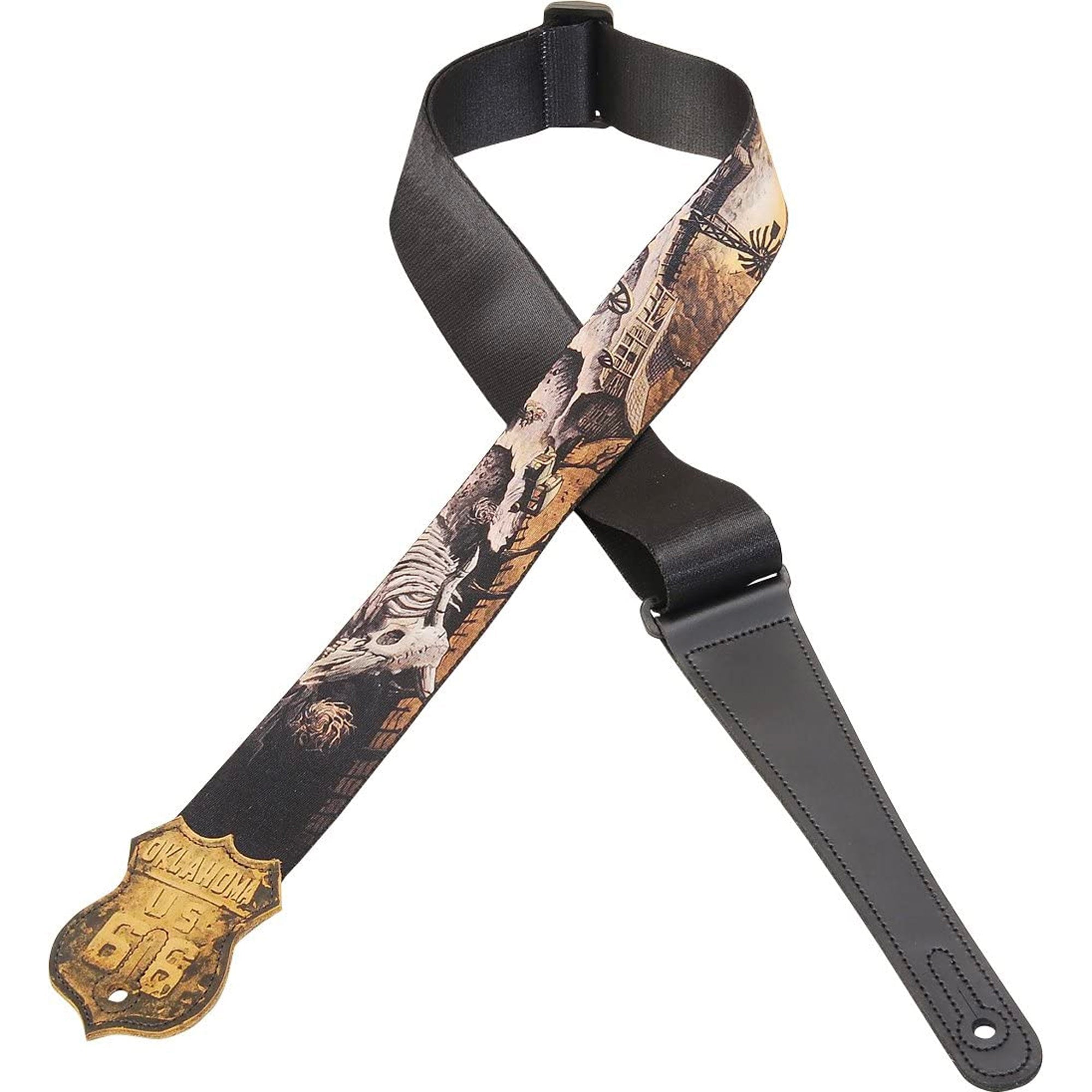 Levy's MPN2-OK Guitar Strap Sublimation Print | The Music Zoo