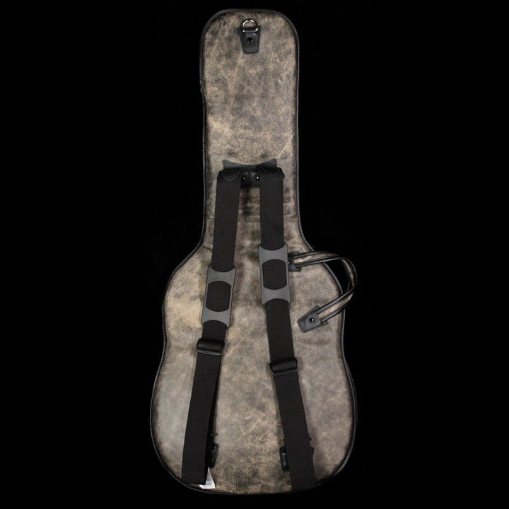 Levy's LM18B-BLK Pro Series Distressed Leather Gig Bag