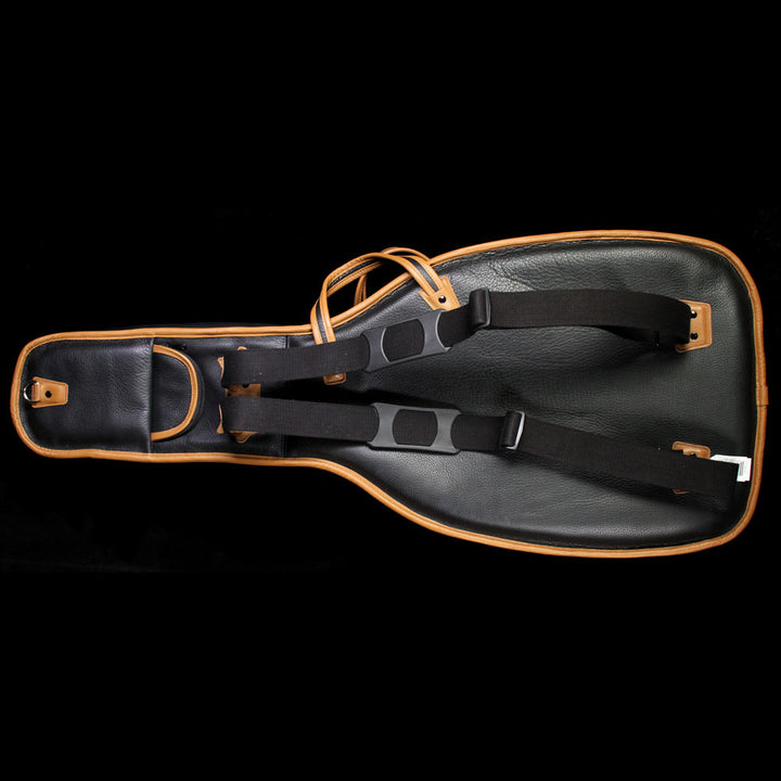 Levy's LM20PR-BLK Pro Series Leather Acoustic Guitar Gig Bag