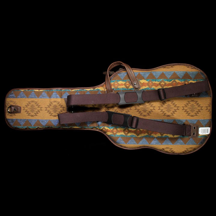 Levy's CMT18-BAN Tapestry and Leather Electric Guitar Gigbag