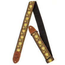 Gretsch Yellow/Orange Jaquard Weave Guitar Strap