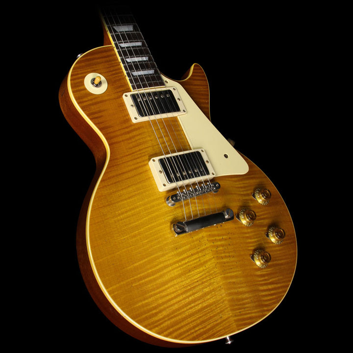 Gibson Custom Shop Rick Nielsen 1959 Les Paul Reissue Electric Guitar Aged and Signed Nielsen Burst