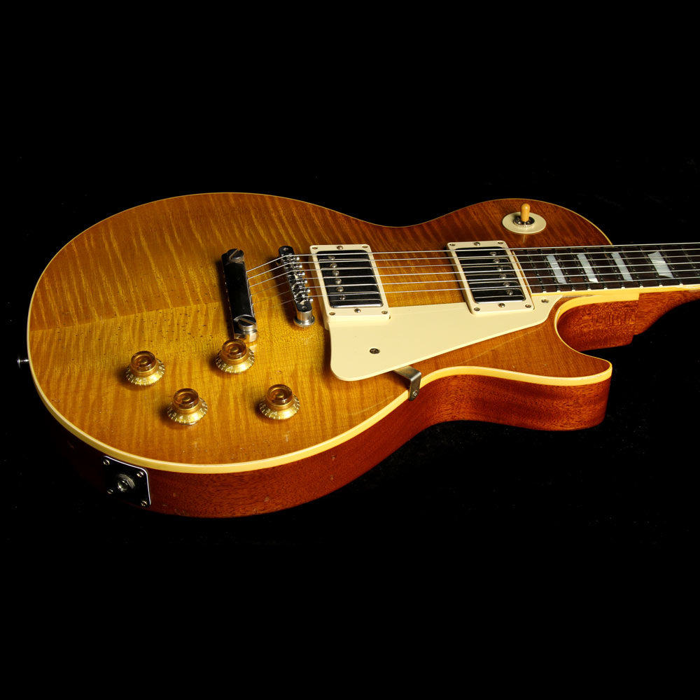 Gibson Custom Shop Rick Nielsen 1959 Les Paul Reissue Electric Guitar Aged and Signed Nielsen Burst — 7