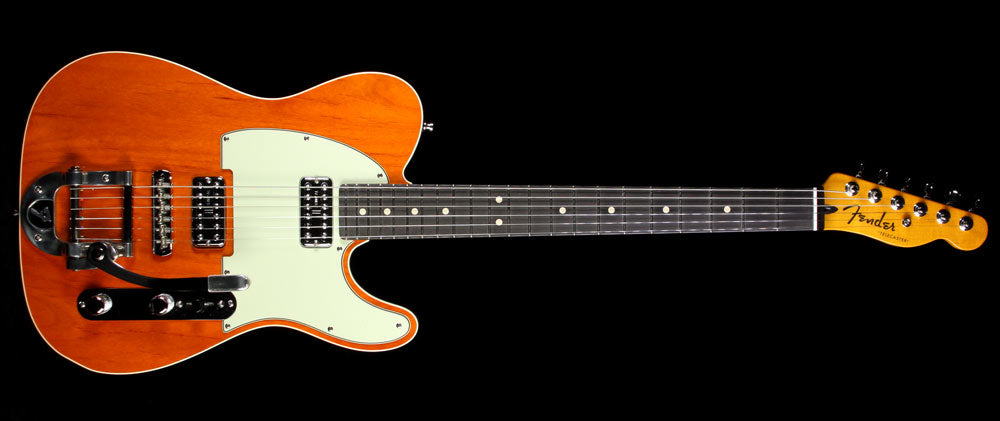 Used 2013 Fender Custom Shop Double TV Jones Telecaster Electric Guitar Transparent Orange — 2