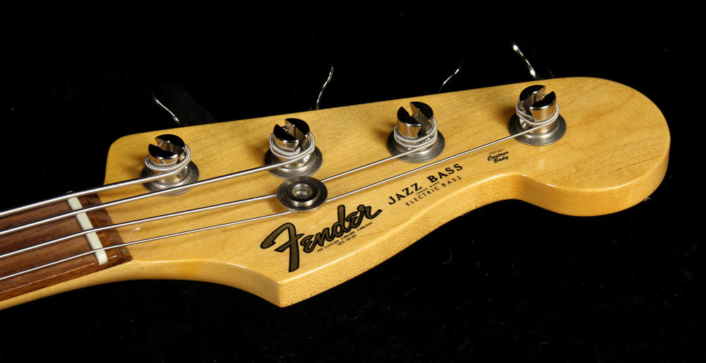 Used 2011 Fender American Vintage 62 Jazz Bass 3-Tone Sunburst — 4