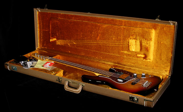 Used 2011 Fender American Vintage 62 Jazz Bass 3-Tone Sunburst