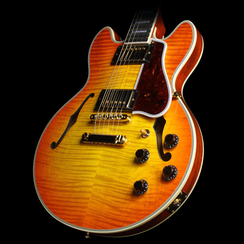 Gibson Custom Shop CS-356 Electric Guitar Tangerine Burst — 1