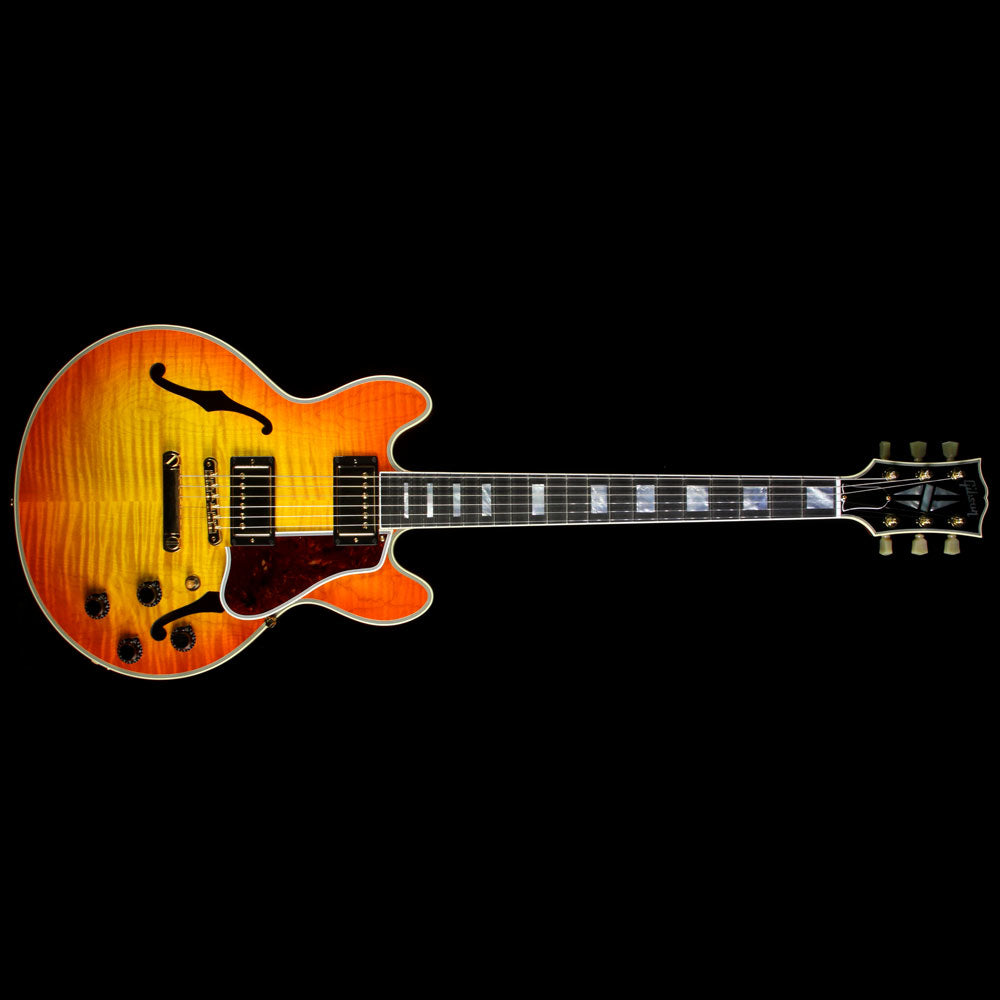 Gibson Custom Shop CS-356 Electric Guitar Tangerine Burst — 2