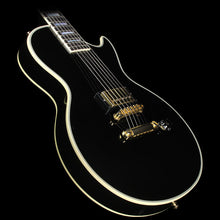 Used 2012 Gibson Custom Shop One-Off Chambered 1-Pickup 1957 Les Paul Custom Reissue Electric Guitar Ebony