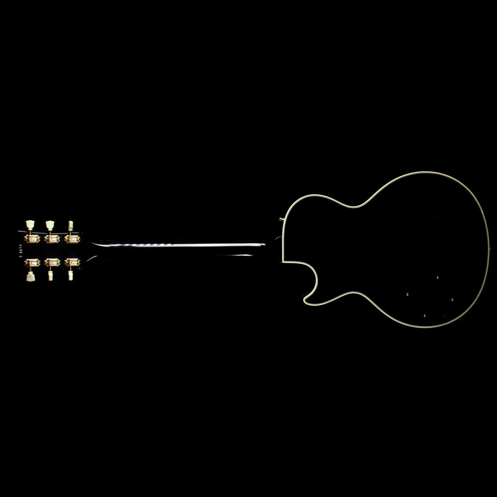 Used 2012 Gibson Custom Shop One-Off Chambered 1-Pickup 1957 Les Paul Custom Reissue Electric Guitar Ebony — 3