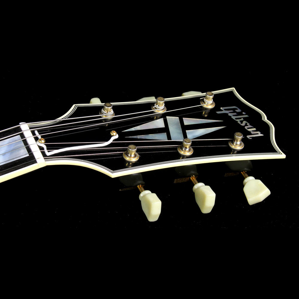 Used 2012 Gibson Custom Shop One-Off Chambered 1-Pickup 1957 Les Paul Custom Reissue Electric Guitar Ebony — 4