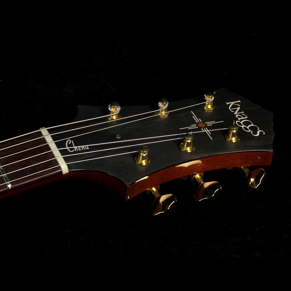 Used Knaggs Influence Chena T2 Electric Guitar Aged Scotch Burst — 4