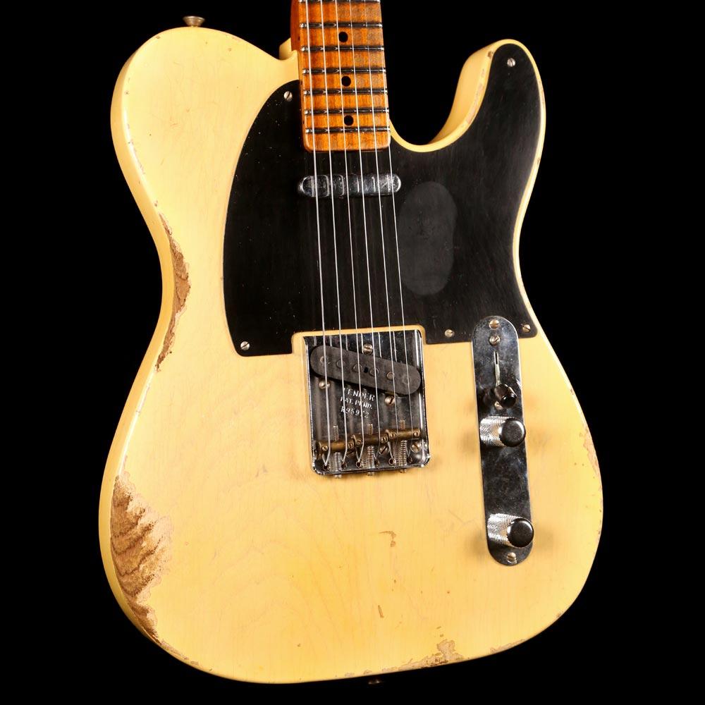 Fender Custom Shop '51 Nocaster Roasted Ash Nocaster Blonde — 7
