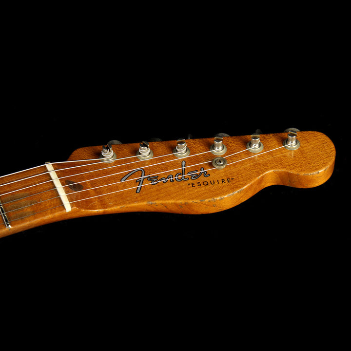 Fender Custom Shop 1953 Roasted Ash Top-Loader Esquire Heavy Relic Electric Guitar Faded Nocaster Blonde