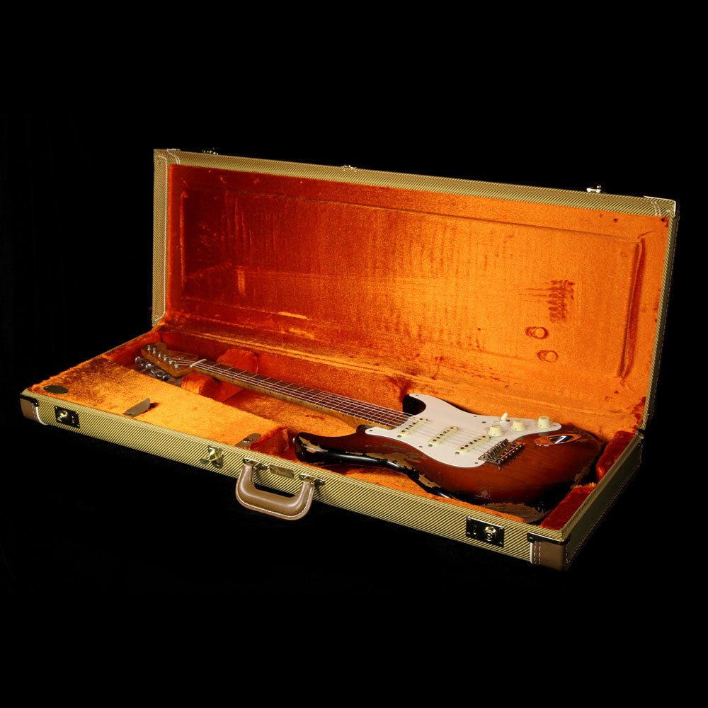 Fender Custom Shop 1957 Roasted Ash Stratocaster Electric Guitar 3-Tone Sunburst — 6