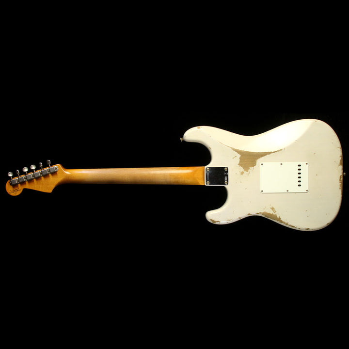 Used Fender Custom 1961 Roasted Alder Stratocaster Heavy Relic Guitar White Blonde