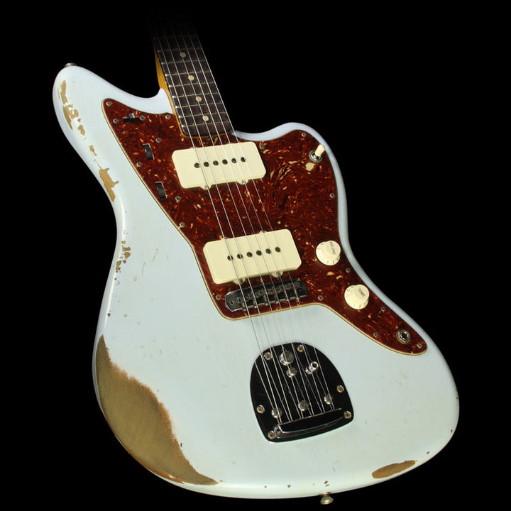 Used Fender Custom Shop 1960 Jazzmaster Roasted Alder Electric Guitar Sonic Blue