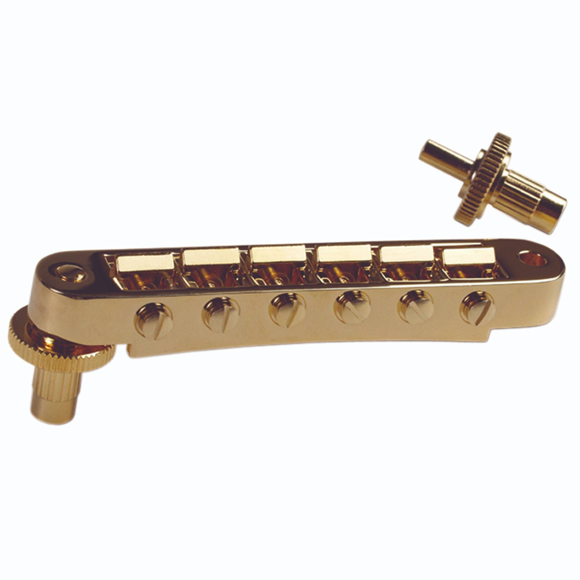 Gibson Tune-O-Matic ギターブリッジ Gibson Nashville Tune-O-Matic Bridge Gold | The Music Zoo