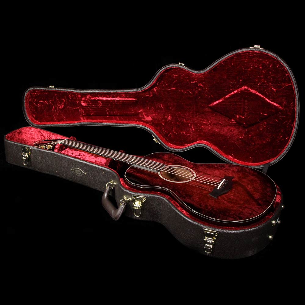 Taylor 522e 12-Fret All-Mahogany Grand Concert Acoustic Guitar Tobacco Edgeburst — 8