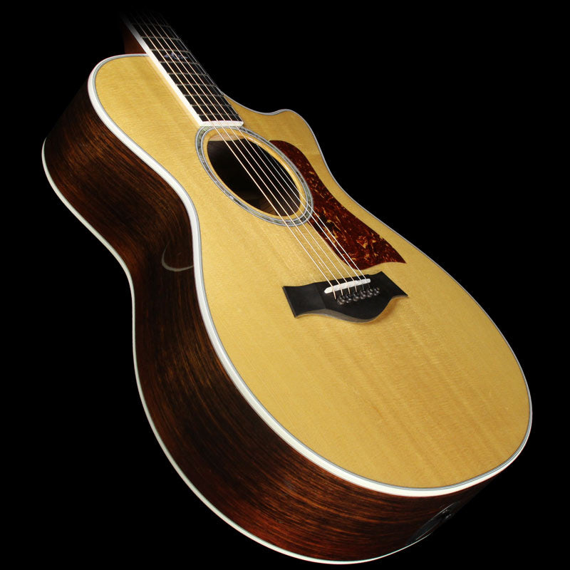 Used 2004 Taylor 812ce Grand Concert Acoustic Guitar Natural — 1