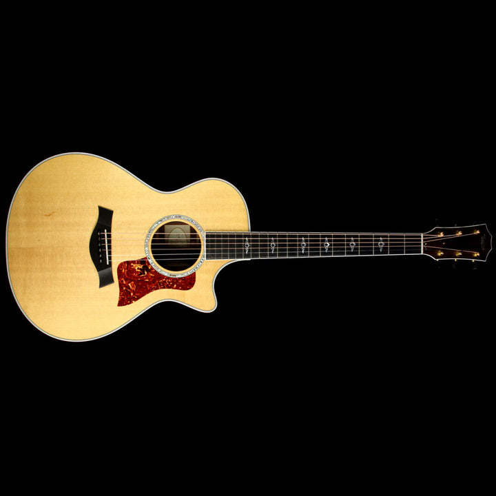 Used 2004 Taylor 812ce Grand Concert Acoustic Guitar Natural