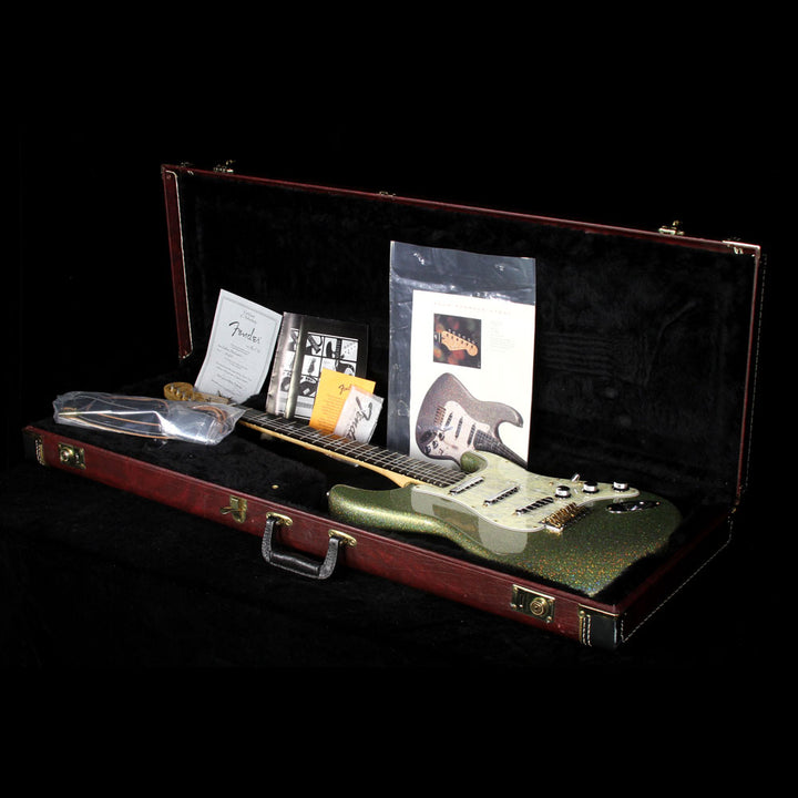 Used 1996 Fender Custom Shop Masterbuilt JW Black Deco Sparkle Stratocaster