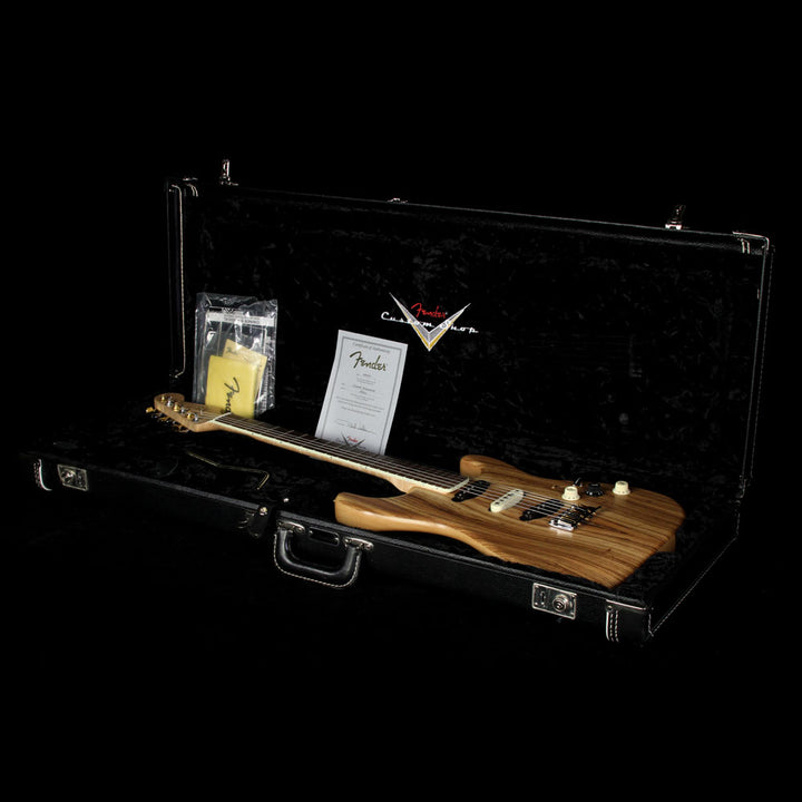 Used 2010 Fender Custom Shop Masterbuilt Paul Waller Zebrawood Stratocaster Electric Guitar