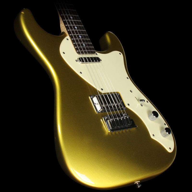 Used 2004 Fender Custom Shop Masterbuilt Yuriy Shishkov Custom Classic Stratocaster Electric Guitar Frost Gold with Matching Headstock — 1
