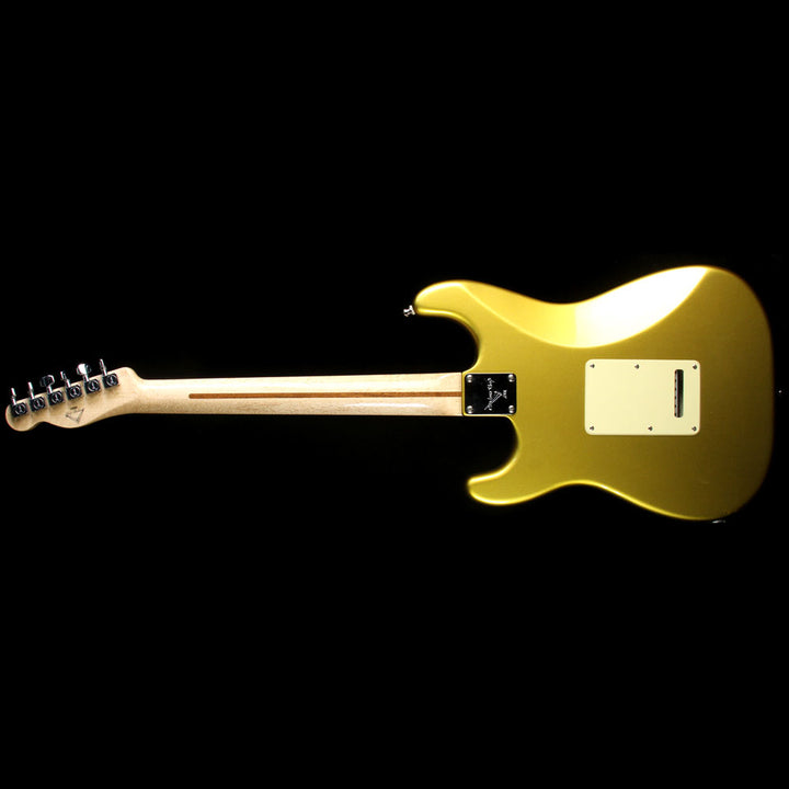 Used 2004 Fender Custom Shop Masterbuilt Yuriy Shishkov Custom Classic Stratocaster Electric Guitar Frost Gold with Matching Headstock
