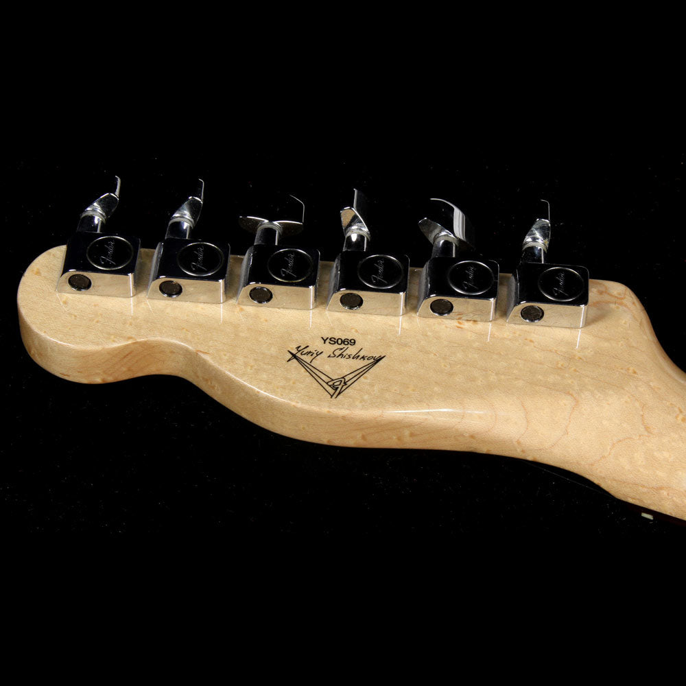 Used 2004 Fender Custom Shop Masterbuilt Yuriy Shishkov Custom Classic Stratocaster Electric Guitar Frost Gold with Matching Headstock — 5