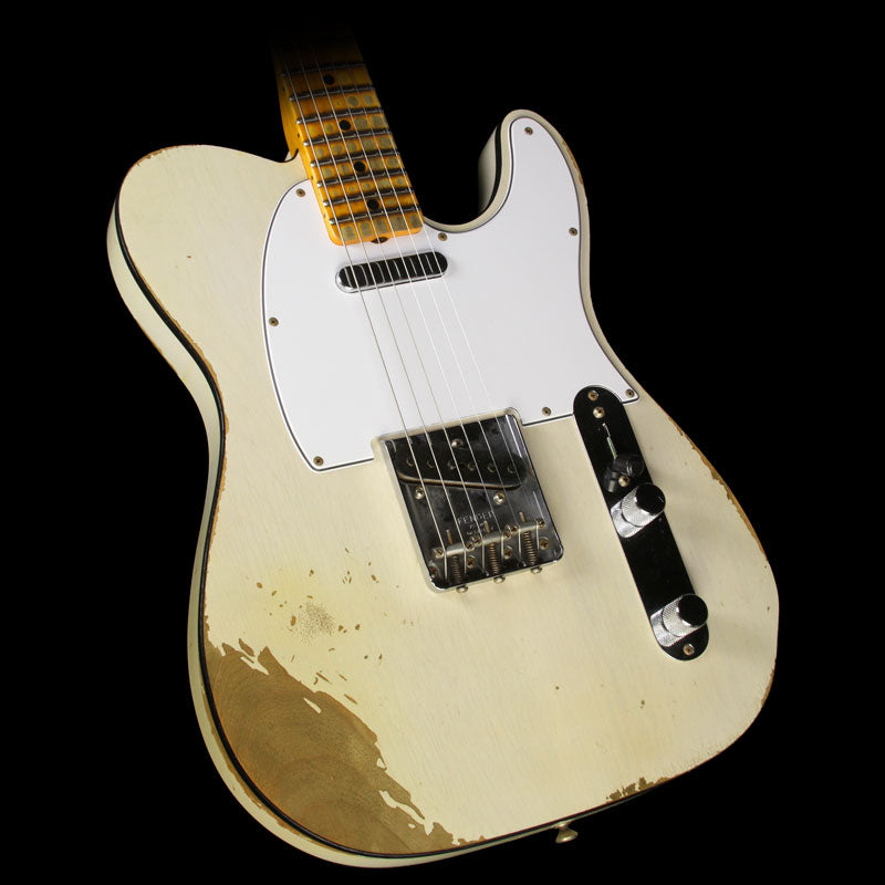 Fender Custom Shop '67 Telecaster Heavy Relic Electric Guitar Aged White Blonde — 1