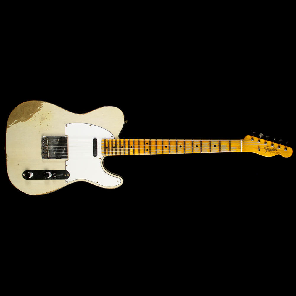 Fender Custom Shop '67 Telecaster Heavy Relic Electric Guitar Aged White Blonde — 2