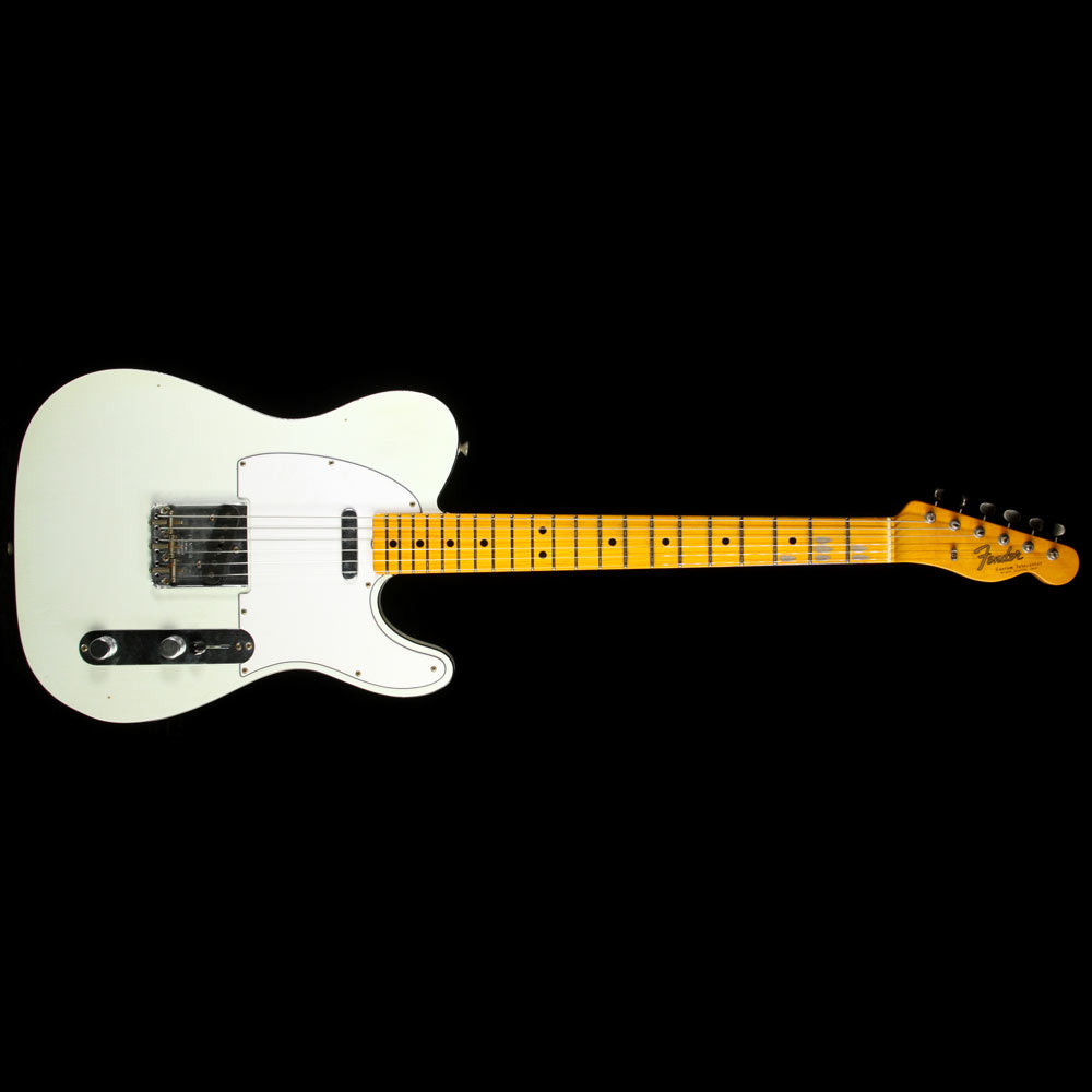 Fender Custom Shop '67 Telecaster Journeyman Relic Electric Guitar Olympic White — 2