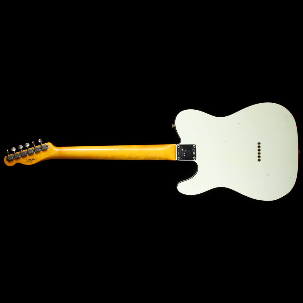 Fender Custom Shop '67 Telecaster Journeyman Relic Electric Guitar Olympic White — 3