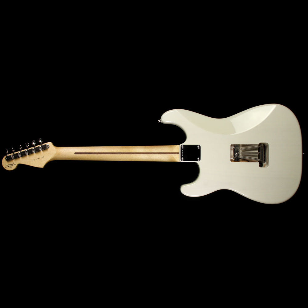 Used 2014 Fender Custom Shop Exclusive ZF Stratocaster Flame Top Electric Guitar Transparent White — 3