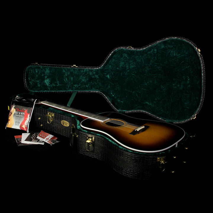 Used 2014 Guild D-55 Dreadnought Acoustic Guitar Sunburst